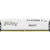 Kingston 金士顿 FURY 16GB DDR5 5200 台式机内存条 Beast野兽系列 骇客神条 白色款