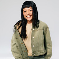 Gap 女装廓形大口袋工装风牛仔夹克