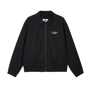 JACK&JONES 225121015 做旧弹力袖口 黑色 3XL 男士夹克