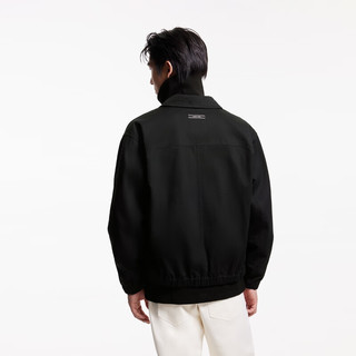 JACK&JONES 225121015 做旧弹力袖口 黑色 3XL 男士夹克