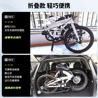 KOSDA 科盛达折叠自行车KA100成人折叠车自行车 黑色|铝车架+碟刹 禧玛诺7速 20寸|适合140-185cm