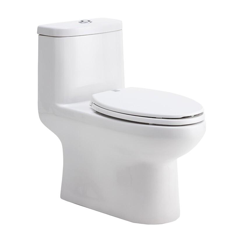 伊奈（INAX）日本智能盖马桶坐便器家用虹吸式坐便器小户型圈家用套装简便静音 1806坑距305mm+缓冲盖