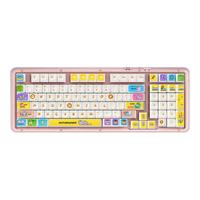  logitech/罗技 无线蓝牙双模 机械键盘  单色背光 机械轴 粉色