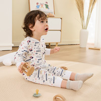 康乐宝贝 Kule baby 新生儿宝宝纯棉连体衣婴儿睡衣哈衣爬服家居服内穿打底备产男女童