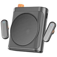 好牧人无线领夹麦小蜜蜂扩音器教师教学讲课领夹式磁吸麦克风导游讲解户外便携喊话器音响