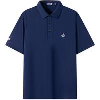 Navigare意大利小帆船男士速干休闲薄款短袖POLO衫1325525511