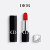Dior 迪奥 口红烈艳蓝金魅惑 粉漾闪亮女士不掉色唇膏3.5g 烈焰蓝/金#999丝绒