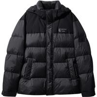 卡宾男装90鸭绒羽绒服石墨烯保暖外套 煤黑色 XXXL 3XL (56/190)