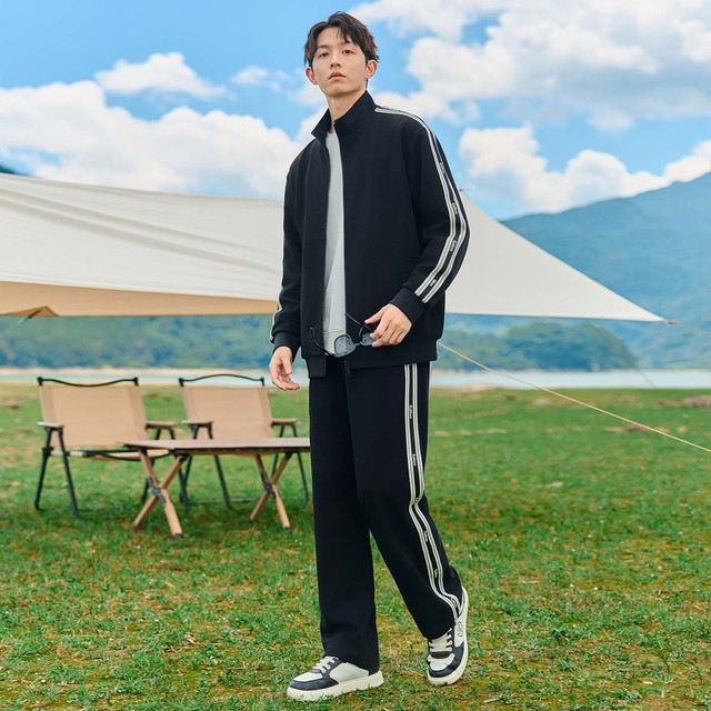 Cabbeen 卡宾 男士夹克 老花提花夹克外套 54