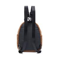 Champion 男女同款毛绒小双肩包休闲潮流出街背包