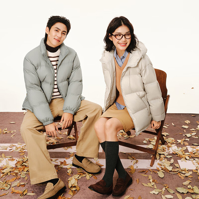 PLUS会员：网易严选 25款90鸭绒超蓬羽绒服休闲面包服