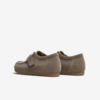 百思图2025秋季袋鼠鞋时尚户外休闲深口女单鞋UWK01CM5 灰色 35