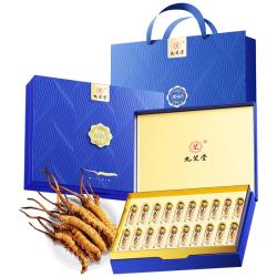 九芝堂 野生冬虫夏草礼盒20g约4根/g约80根虫草补品长辈营养品