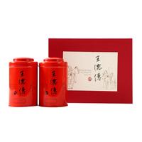 王德傳茶莊台湾制式礼盒 高山乌龙茶冻顶阿里山金萱礼盒2罐装 王德传茶庄 阿里山乌龙蓝罐150g*2罐