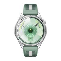 华为 WATCH GT 6 智能手表 46mm 原野绿 复合编织表带（北斗、GPS、血氧）