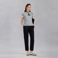 GANT/甘特【100%棉】男女同款装简约学院风舒适短袖重磅T恤 110白色 L