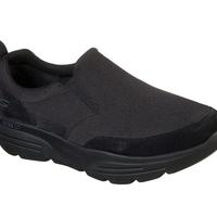 Skechers/斯凯奇休闲运动一脚蹬男鞋舒适支撑软底春秋216008 CHARCOAL 11