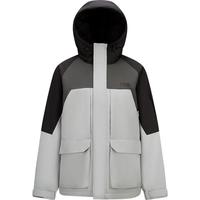 森马 地理系列 防雨防风三防 中长款男士羽绒服