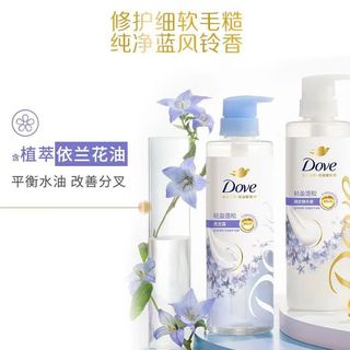  Dove/多芬 无硅油柔顺蓬松 氨基酸洗发水套装  470ml*2