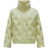 森马（Semir）羽绒服女冬季薄款90绒子防泼水防风千鸟格设计感外套101724113012
