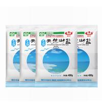 察尔汗天然湖盐0添加未加碘食用盐 400g*4袋