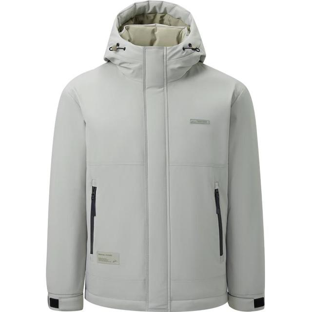 海澜之家 羽绒服男25新山不在高系列石墨烯外套男冬季HWRAW4J048A 绿灰8A L 175/92A 137~150斤