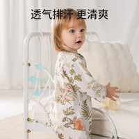 欧孕(OUYUN)婴儿睡袋宝宝春秋夏款纯棉防踢被子儿童分腿睡袋 鹿林【室温20-26℃】 L码 身高90-100cm(2-4岁)