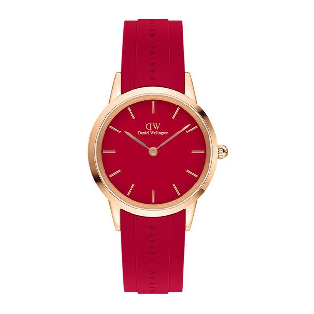 七夕好礼：Daniel Wellington 小黑胶橡胶腕表表DW00100503