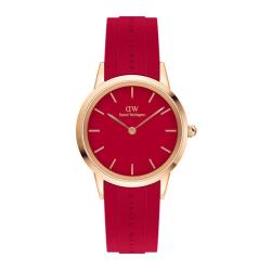 Daniel Wellington 小黑胶橡胶腕表表DW00100503