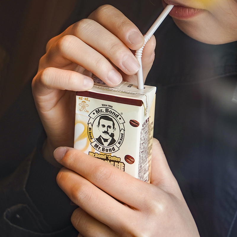 【-T】旺旺邦德即饮咖啡便携盒装饮料轻乳拿铁125ml*20盒