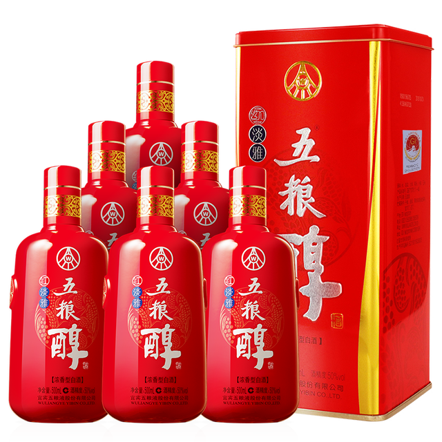 中国酒】五粮醇/WALIANGCHUN/五粮液/白酒 500ml/50%☆13926