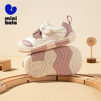 minibala【5折】迷你巴拉 童鞋儿童学步鞋秋季宝宝轻盈舒适男女休闲软 粉色 20 码适合脚长12.5-13.0cm