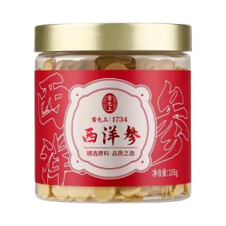 雷允上 加拿大西洋参片 105g/罐 直径1.2-1.4cm