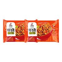 顾大嫂非油炸免煮方便面 干拌面家庭装 懒人速食早餐 红油味 2袋尝鲜装