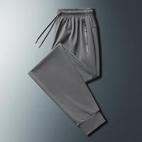 DUEPLAY 加肥加大码春秋季宽松舒适时尚百搭轻户外运动高弹力男式休闲长裤