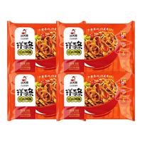 顾大嫂非油炸免煮方便面 干拌面家庭装 懒人速食早餐 红油味 4袋装