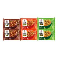 顾大嫂非油炸方便面 免煮速食 三口味混合6袋装 送6包榨菜 即食干拌面 三口味混合6袋 送6包榨菜