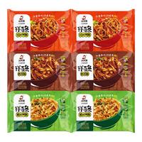 顾大嫂非油炸免煮方便面 干拌面家庭装 懒人速食早餐 三口味混合6袋装