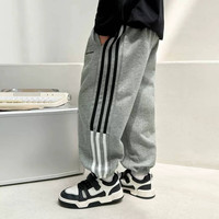 东方骆驼儿童春秋运动卫裤新款男童中大童宽松秋季休闲裤男孩运动裤潮 建议身高73-80cm