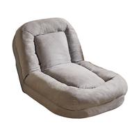 家逸人类狗窝懒人沙发榻米可睡觉折叠床客厅卧室小户型椅 灰色