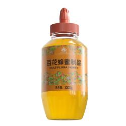 王巢 百花蜂蜜 出口转内销蜂蜜1000克   安徽