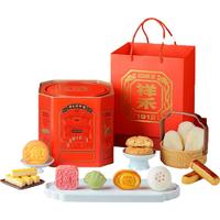 祥禾饽饽铺天津特产传统中式糕点心盒装贵妃饼奶酥