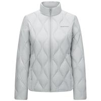 波司登（BOSIDENG）2590鹅绒轻薄羽绒服女短款菱格纹立领保暖内胆外套B250131024 黑色8056-经典极简风 S 160/84A 100斤-110斤