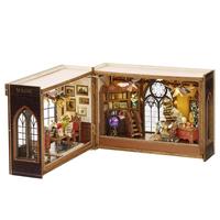 我の屋手工制作小房子魔法奇缘木质迷你diy小屋创意玩具摆件女 