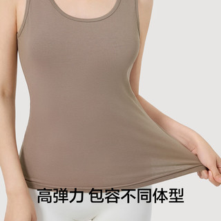 有棵树 YOUKESHU小背心女士纯棉打底衫内搭学生夏运动外穿弹力吊带背心春季薄款 【弹力棉】