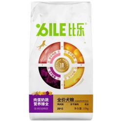 比乐 臻六拼冻干鸭肉梨成犬幼犬全价通用狗粮10kg
