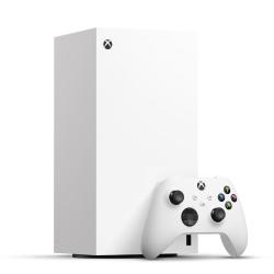 微软 Xbox Series X 数字版 游戏主机 1TB 冰雪白