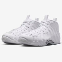 NIKE 男子篮球鞋 白喷 AIR FOAMPOSITE ONE运动鞋HJ5195-100白43