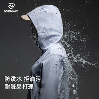 NORTHLAND/诺诗兰软壳衣户外女款防风外套上衣运动徒步冲锋衣内胆 柿橙色 | 腋下弹力透湿 XL