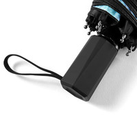 红叶（Hong Ye） 红叶伞upf50+遮阳伞折叠雨伞黑胶防晒防紫外线太阳伞晴雨两用伞 月亮河